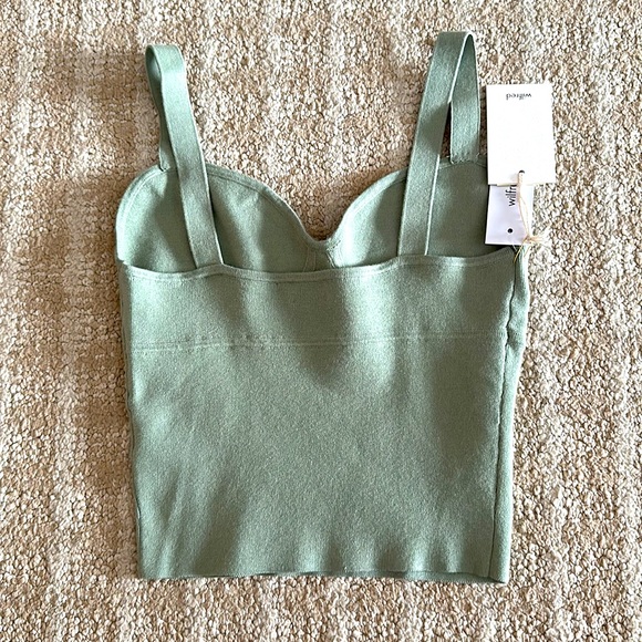 Wilfred Sicily Top - Silent Storm Green - Picture 2 of 5